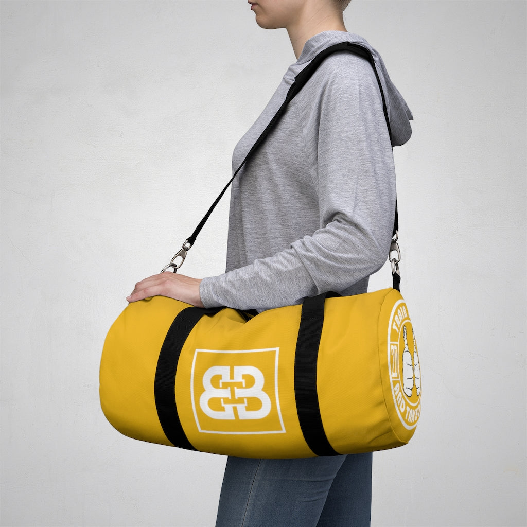 Battle Box Yellow Gym Duffel Bag -1A