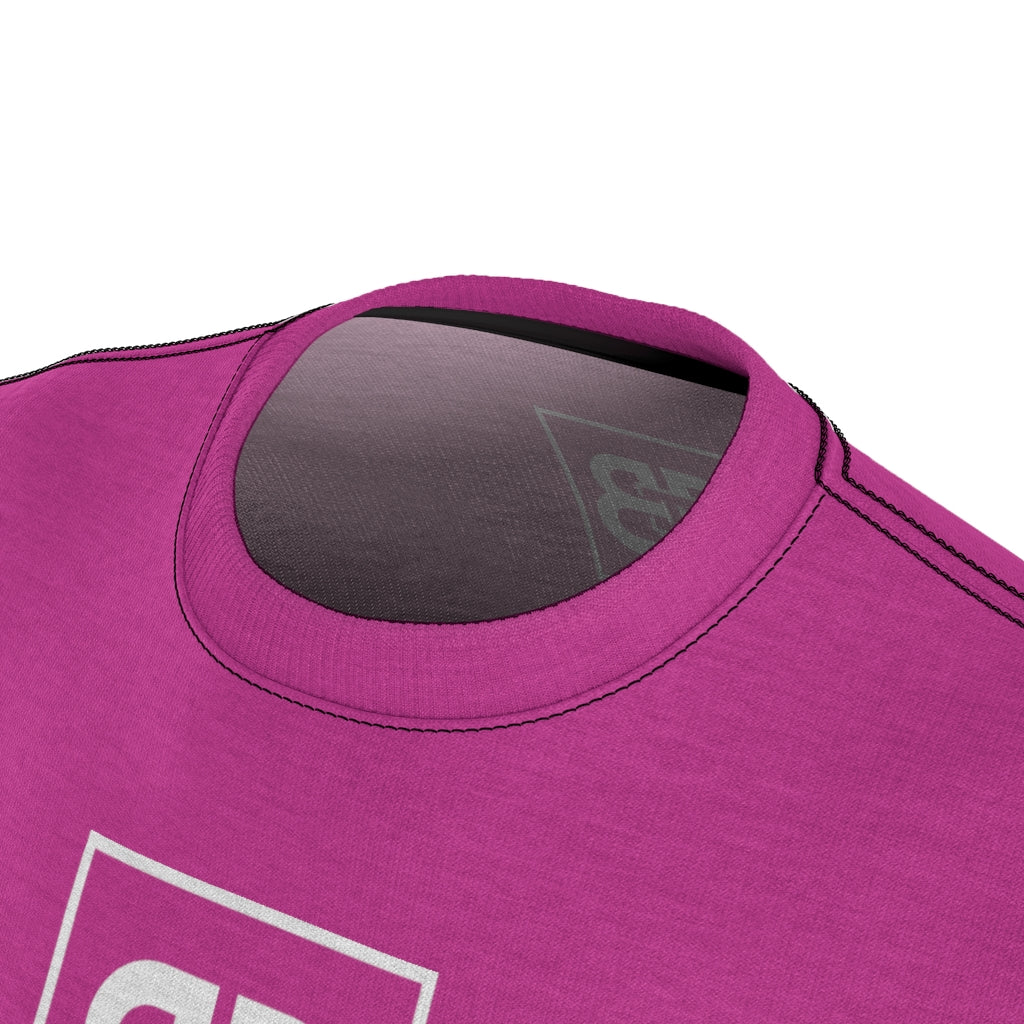 Battle Box Unisex Triple Print Pink T-Shirt