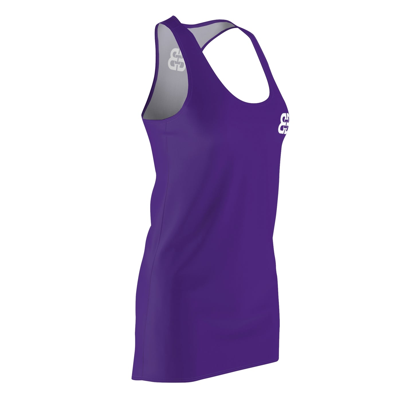 Battle Box Purple Tunic Racerback Top-RT