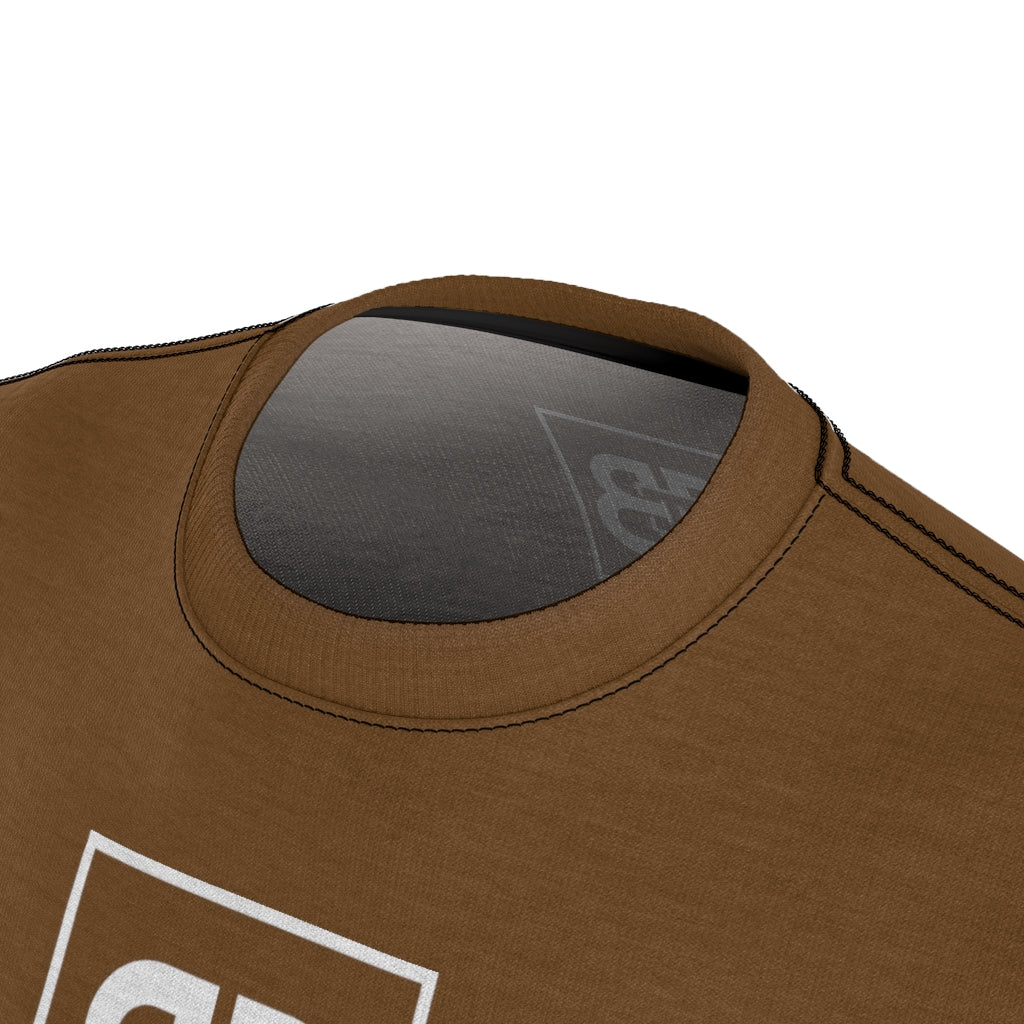 Battle Box Unisex Triple Print Brown T-Shirt