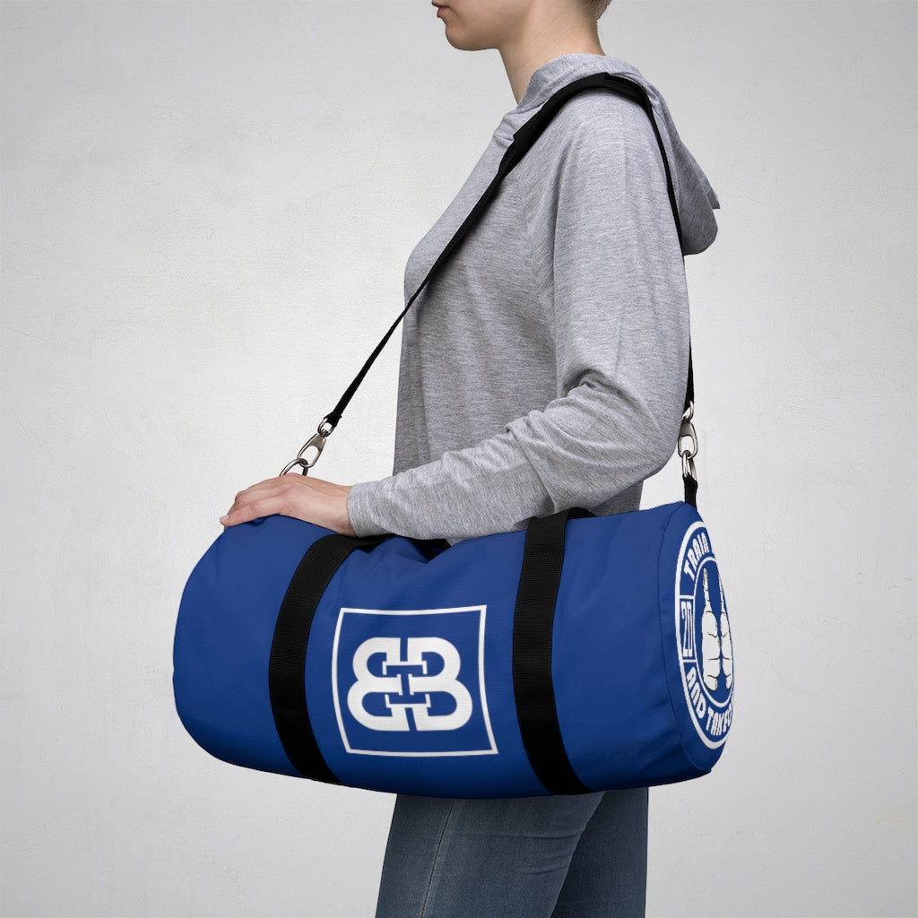 Battle Box Blue Gym Duffel Bag -1A