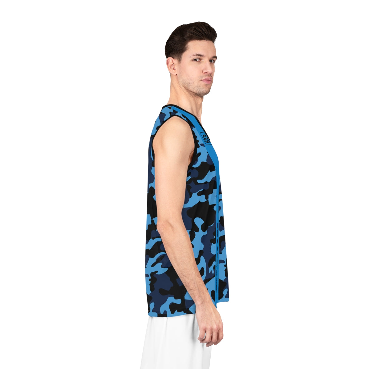 Battle Box Black Teal Basketball Jersey