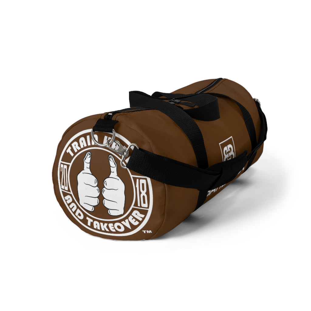 Battle Box Brown Gym Duffel Bag -1A