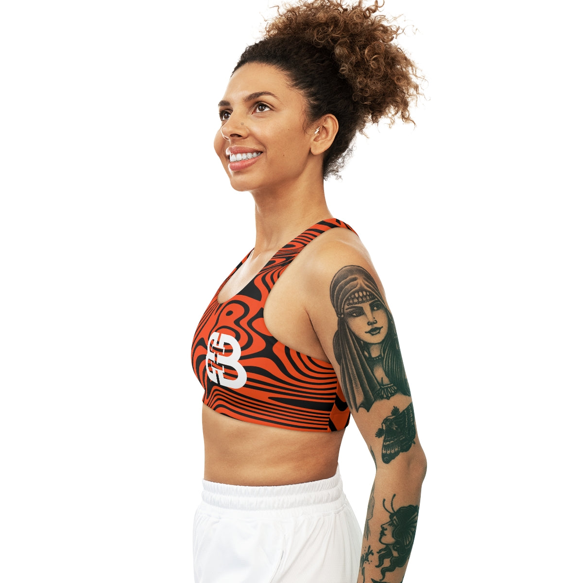Battle Box BB Seamless Swirl Sports Bra -7A