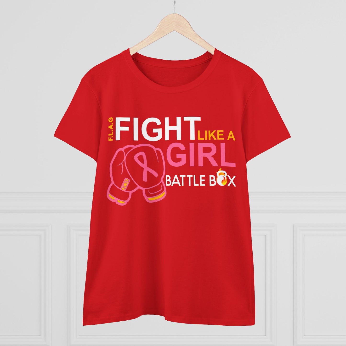 Fight Like a Girl Shirt, Empowering Apparel, Cancer Awareness Supportive Tee