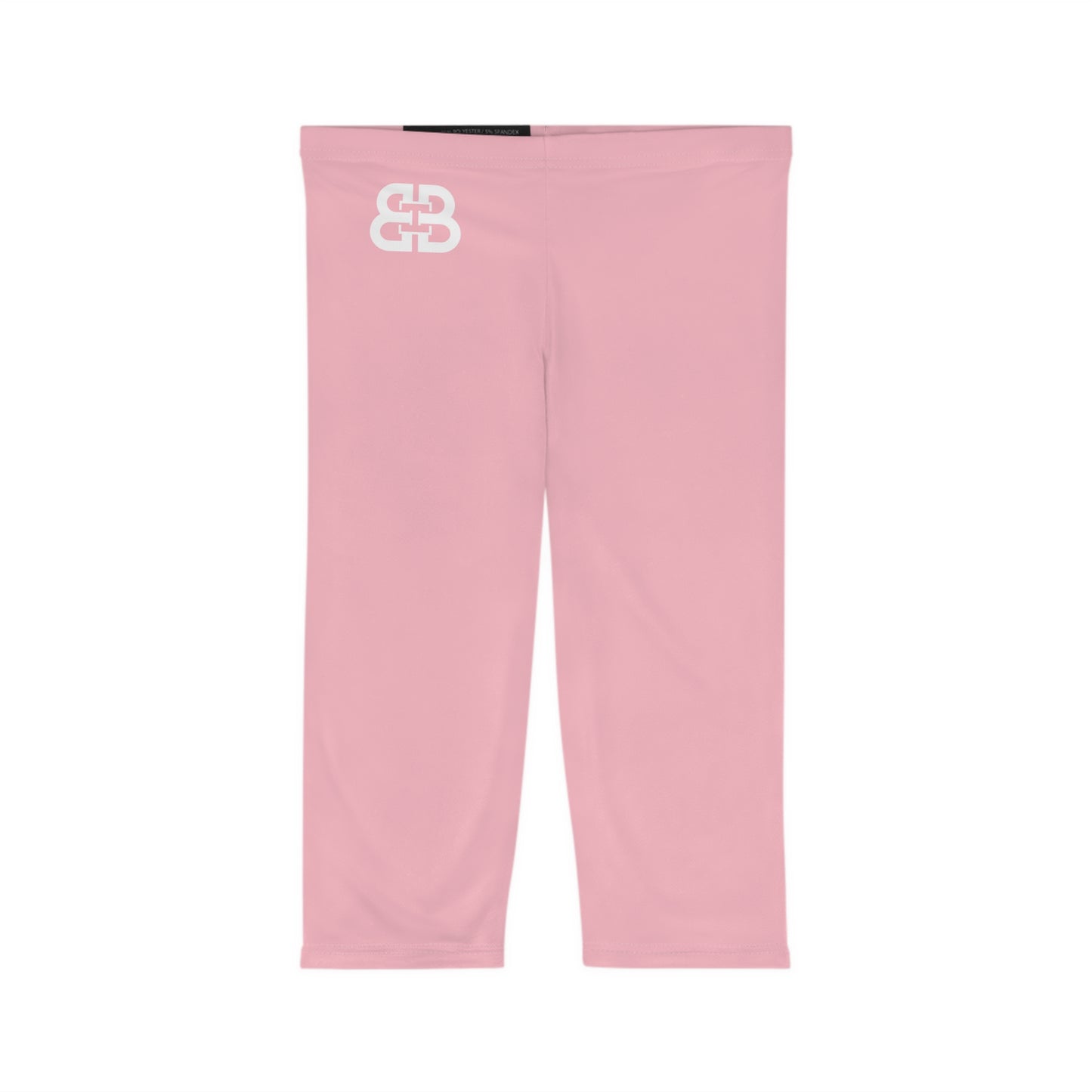 Battle Box [BB] Women's Pink Capri Leggings