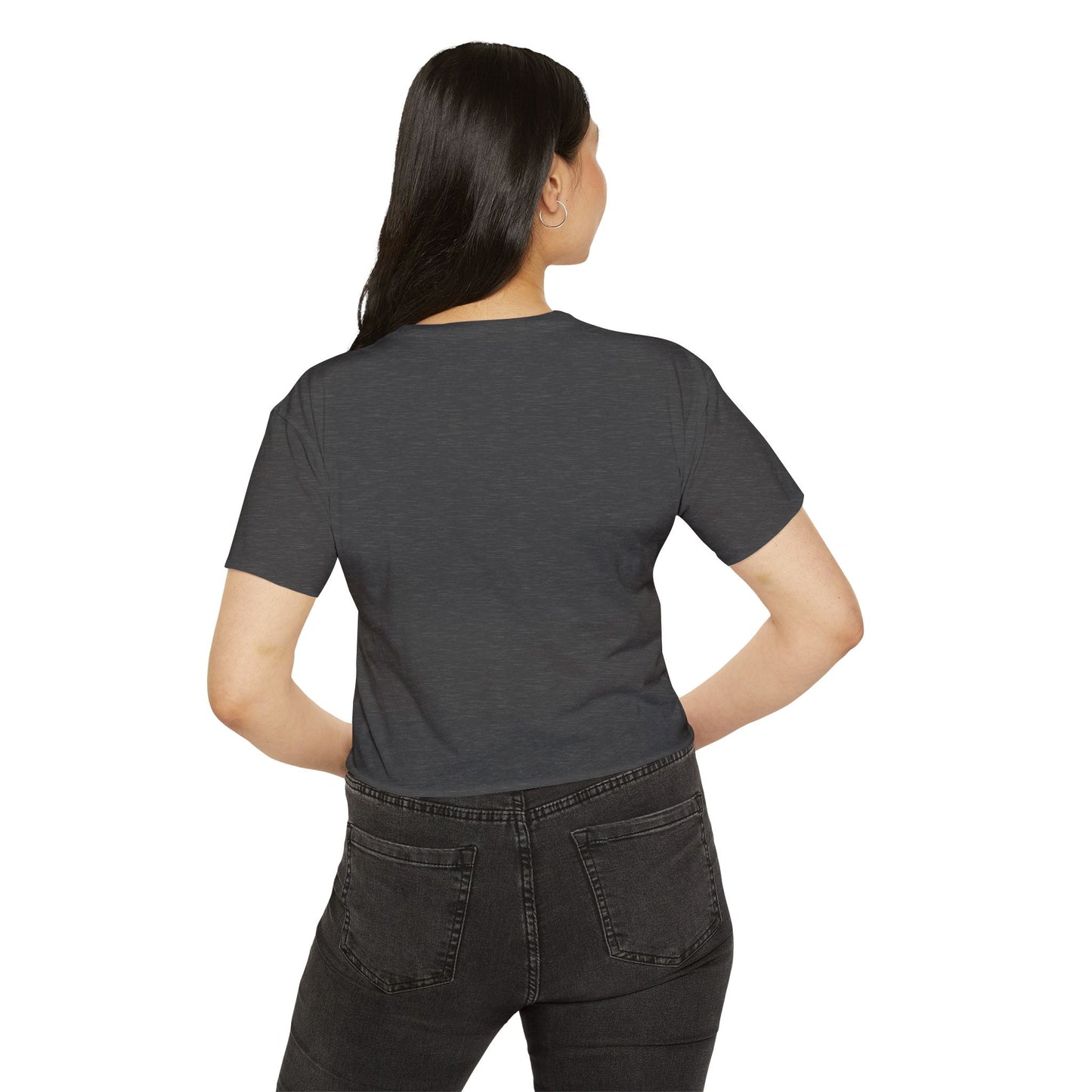We Throw Hands Crop Top - Brick City