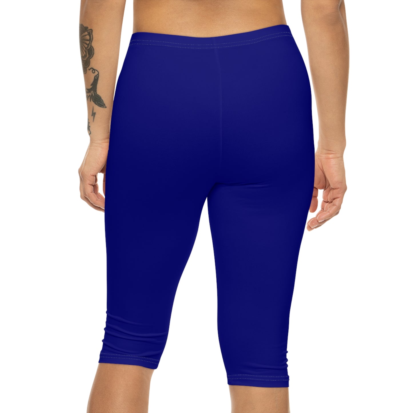 Battle Box [BB] Women's Navy Capri Leggings