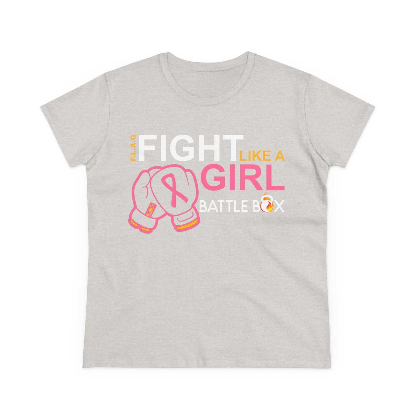 Fight Like a Girl Shirt, Empowering Apparel, Cancer Awareness Supportive Tee