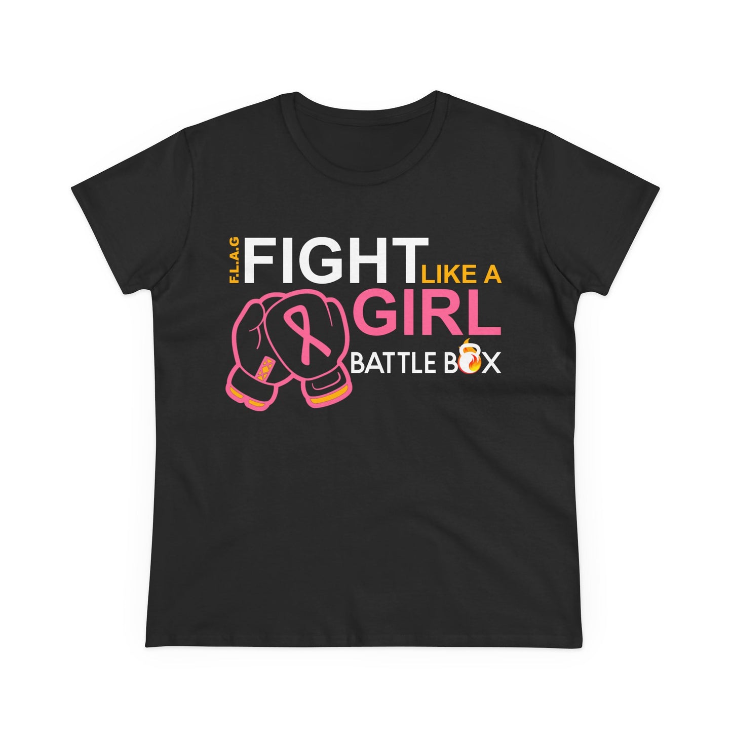Fight Like a Girl Shirt, Empowering Apparel, Cancer Awareness Supportive Tee