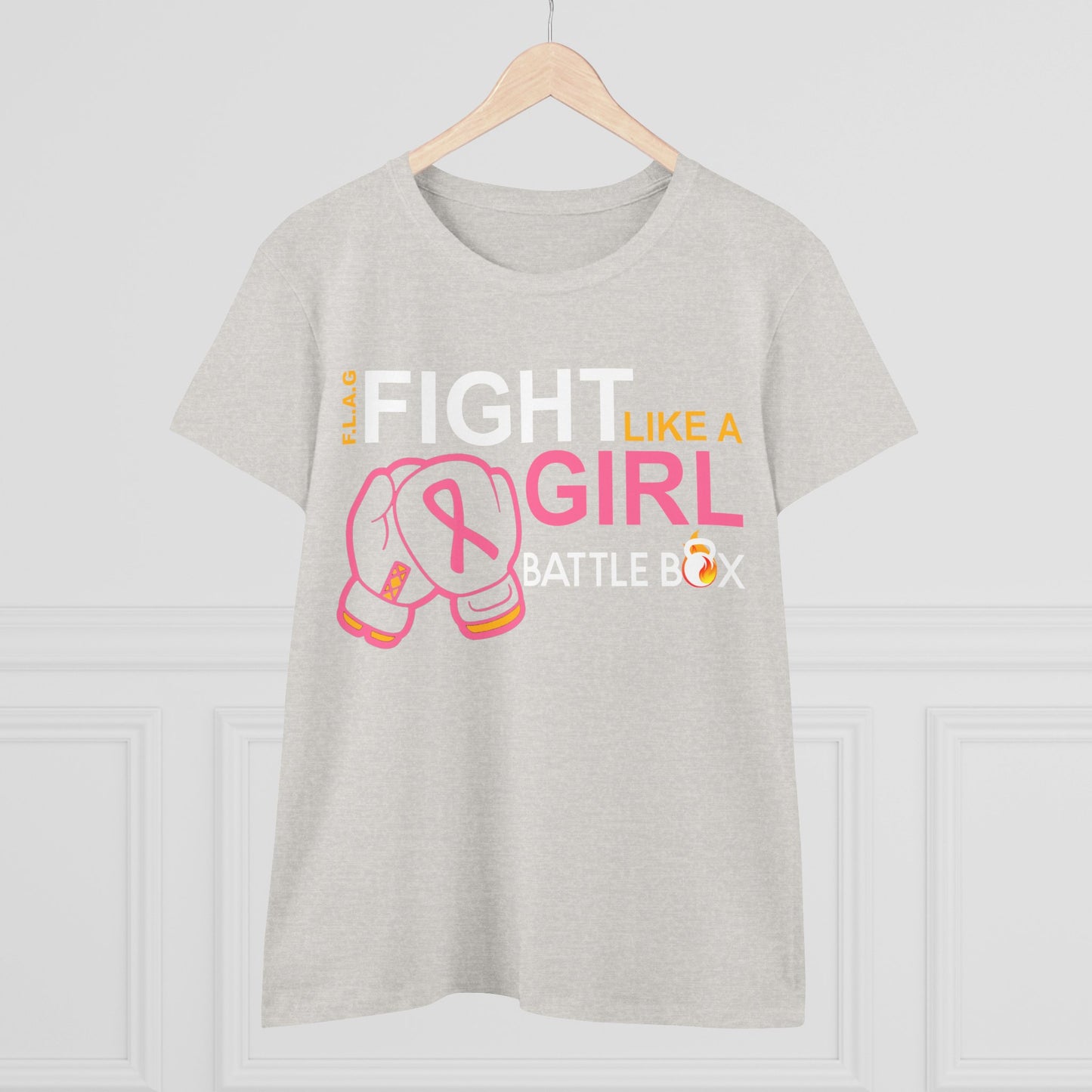Fight Like a Girl Shirt, Empowering Apparel, Cancer Awareness Supportive Tee