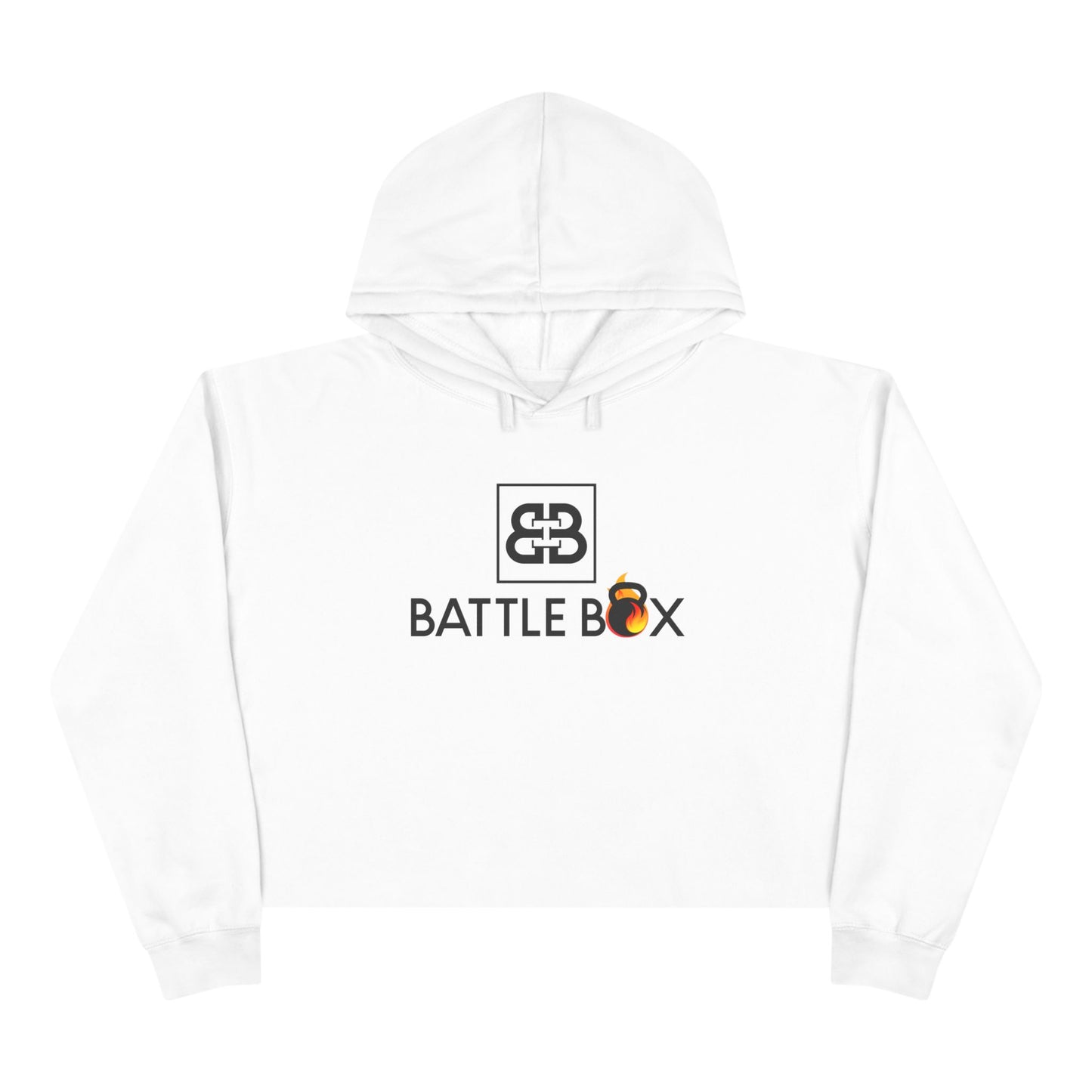 Battle Box Branded Crop Hoodie