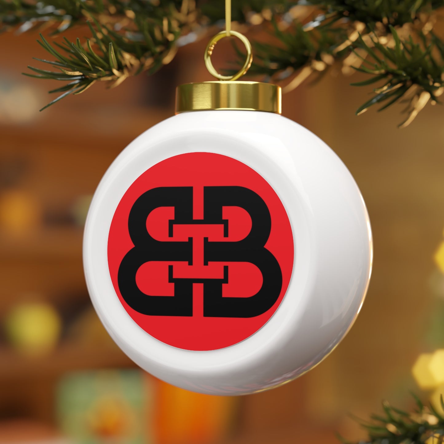 Festive Battle Box Collectors Christmas Ball Ornament