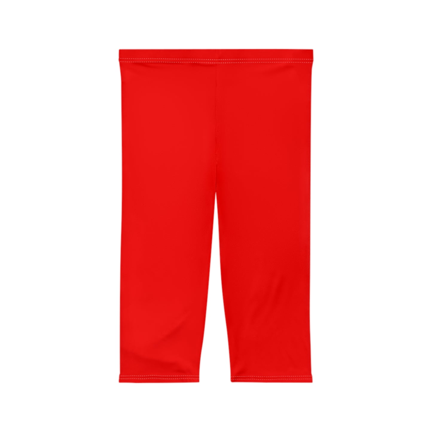 Battle Box [BB] Women's Red Capri Leggings