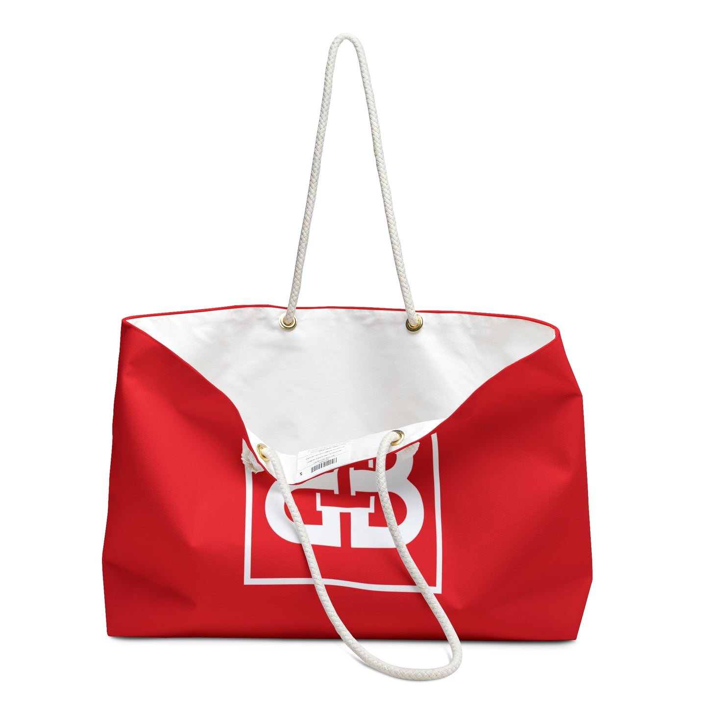 Red Yoga Weekender Gym Bag -1A