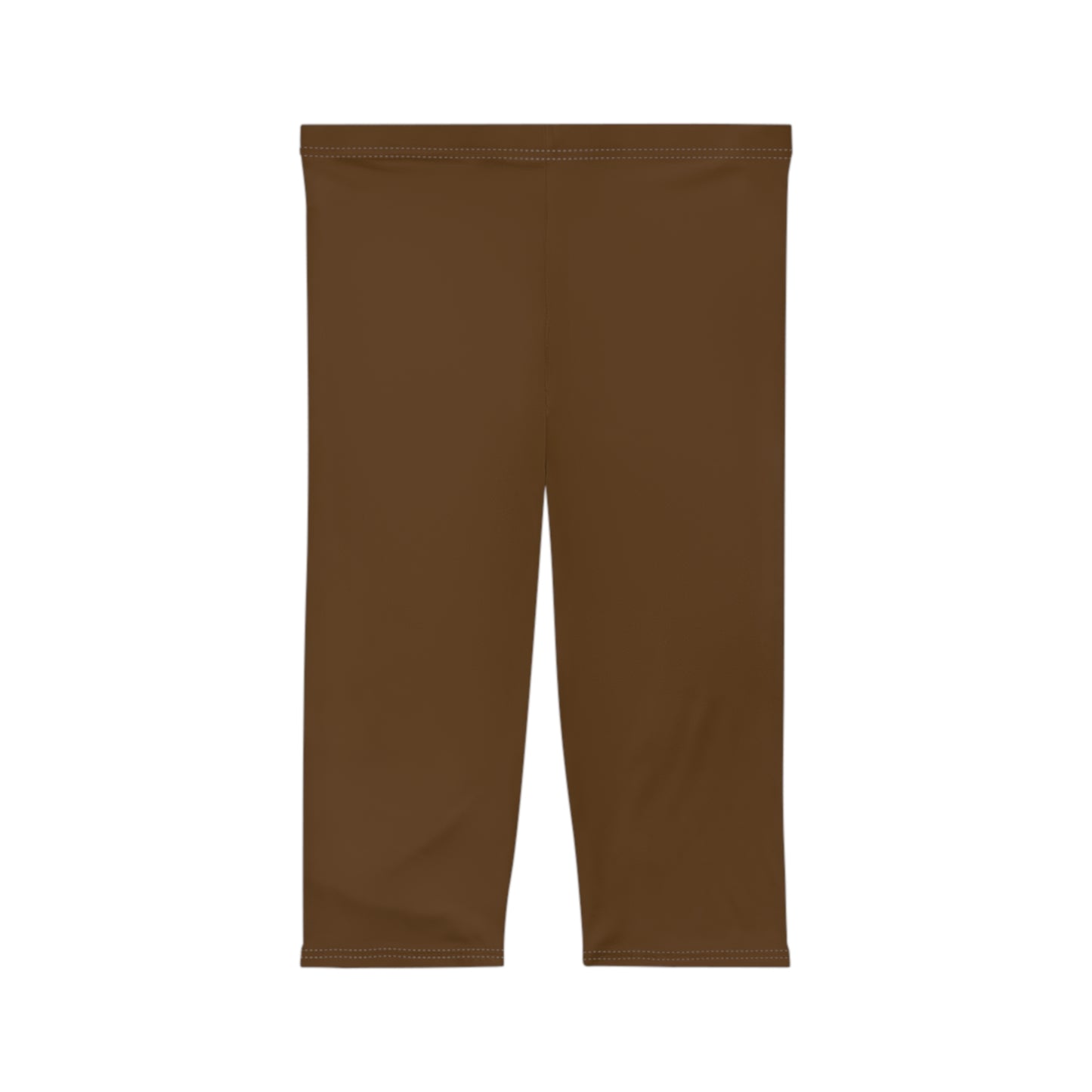 Battle Box [BB] Women's Brown Capri Leggings