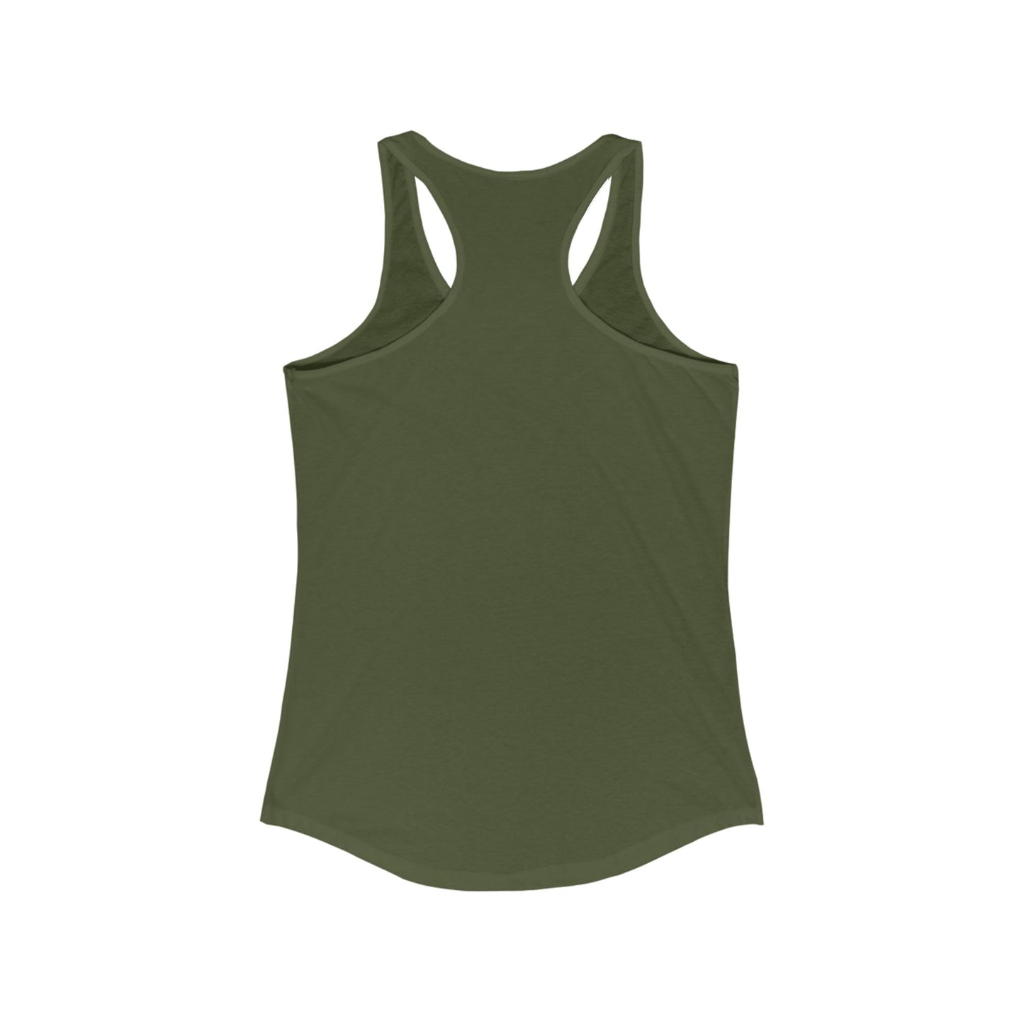 Fight Like A Girl Battle Box Women's Racerback Tank