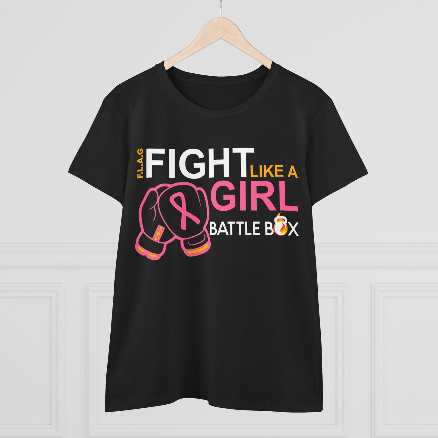 Fight Like a Girl Shirt, Empowering Apparel, Cancer Awareness Supportive Tee