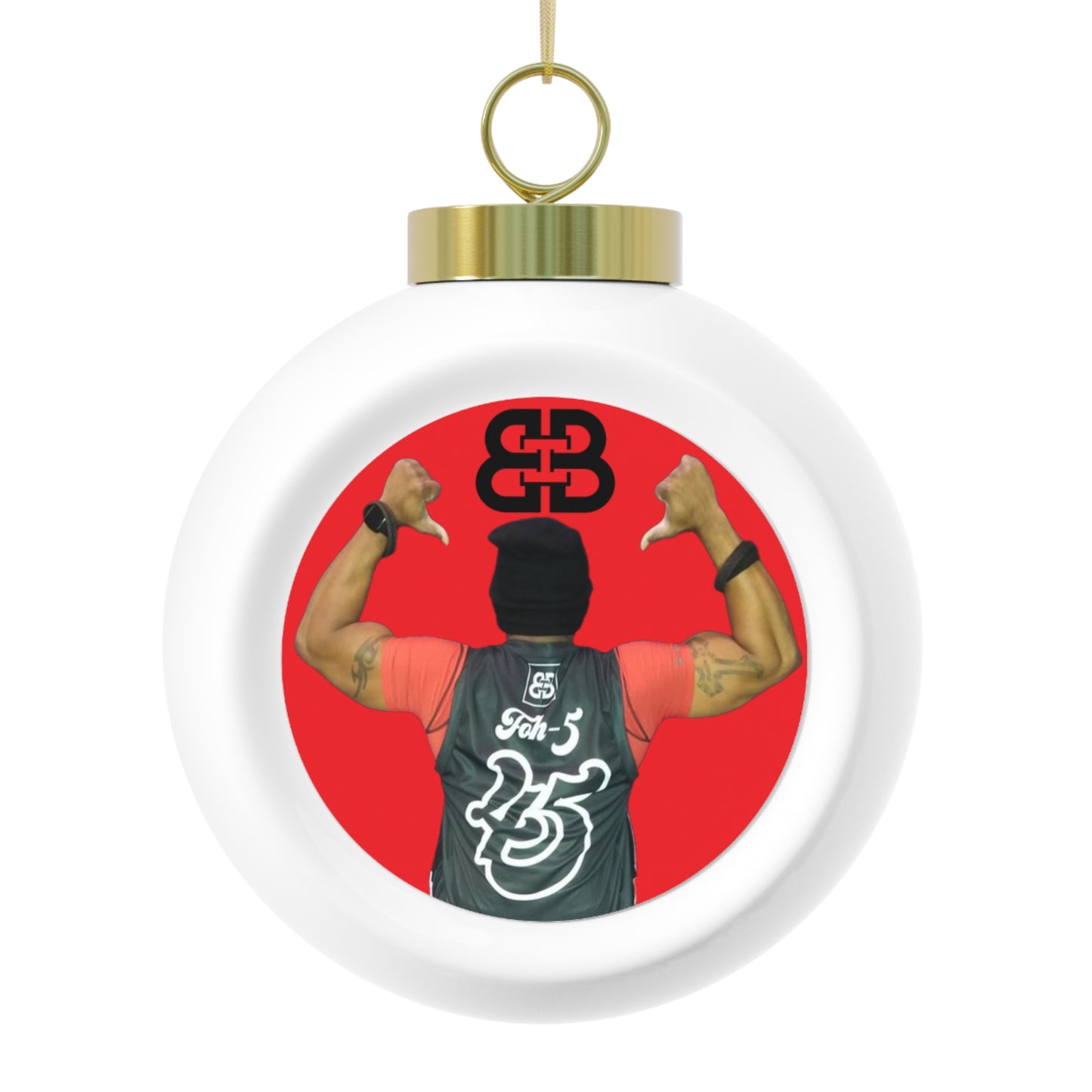 Festive FOH-5 Battle Box Collectors Christmas Ball Ornament