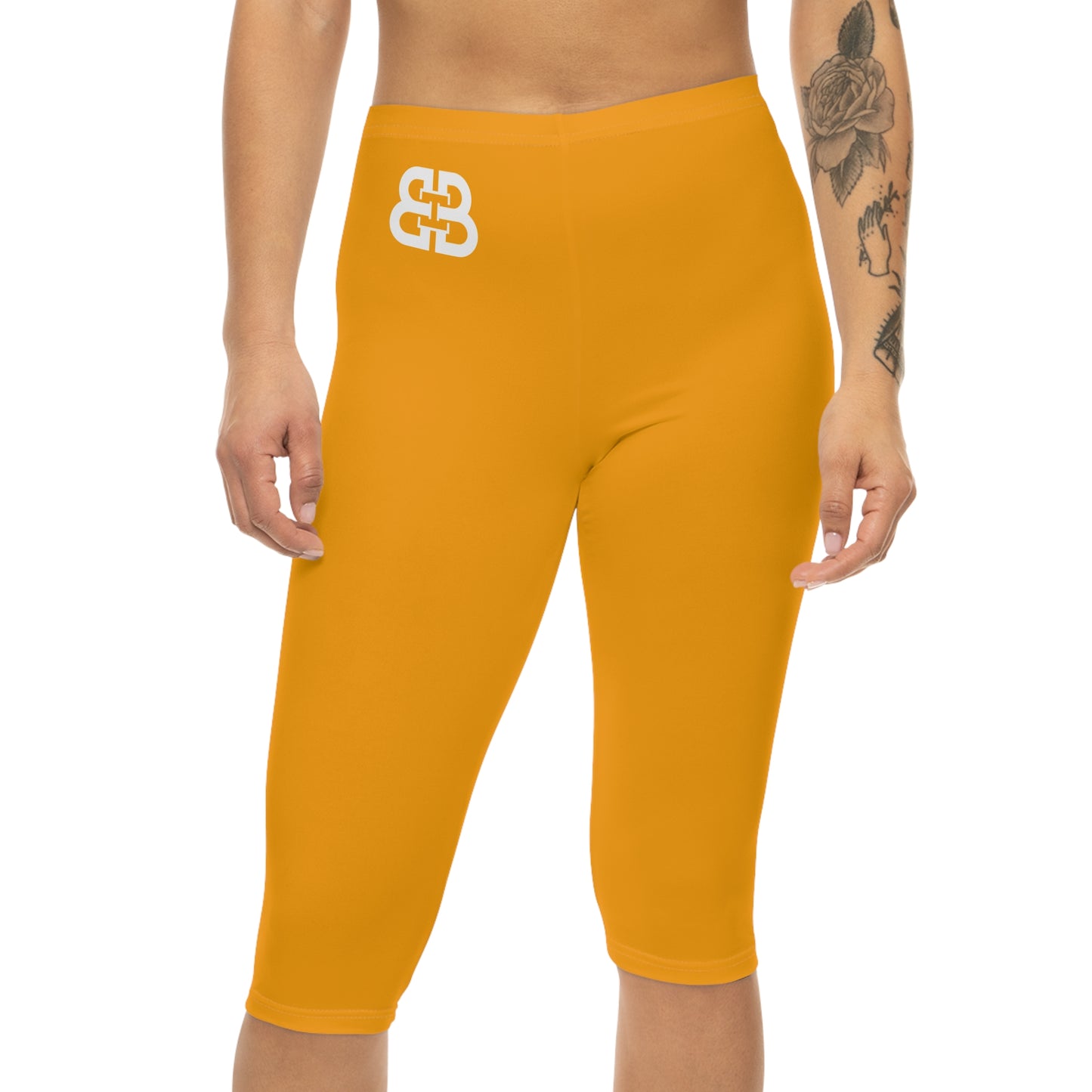Battle Box [BB] Women's Purple Capri Leggings