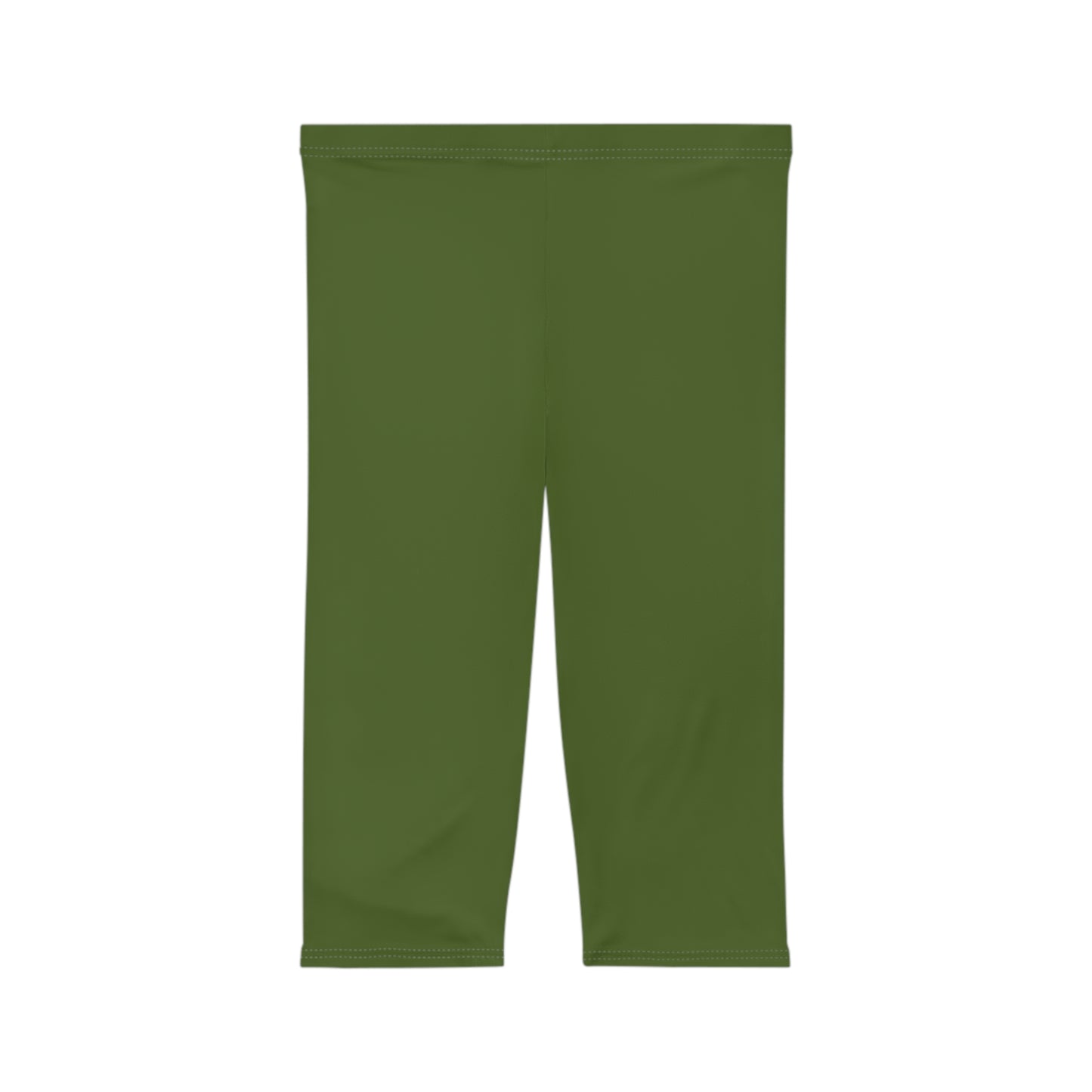 Battle Box [BB] Women's Green Capri Leggings