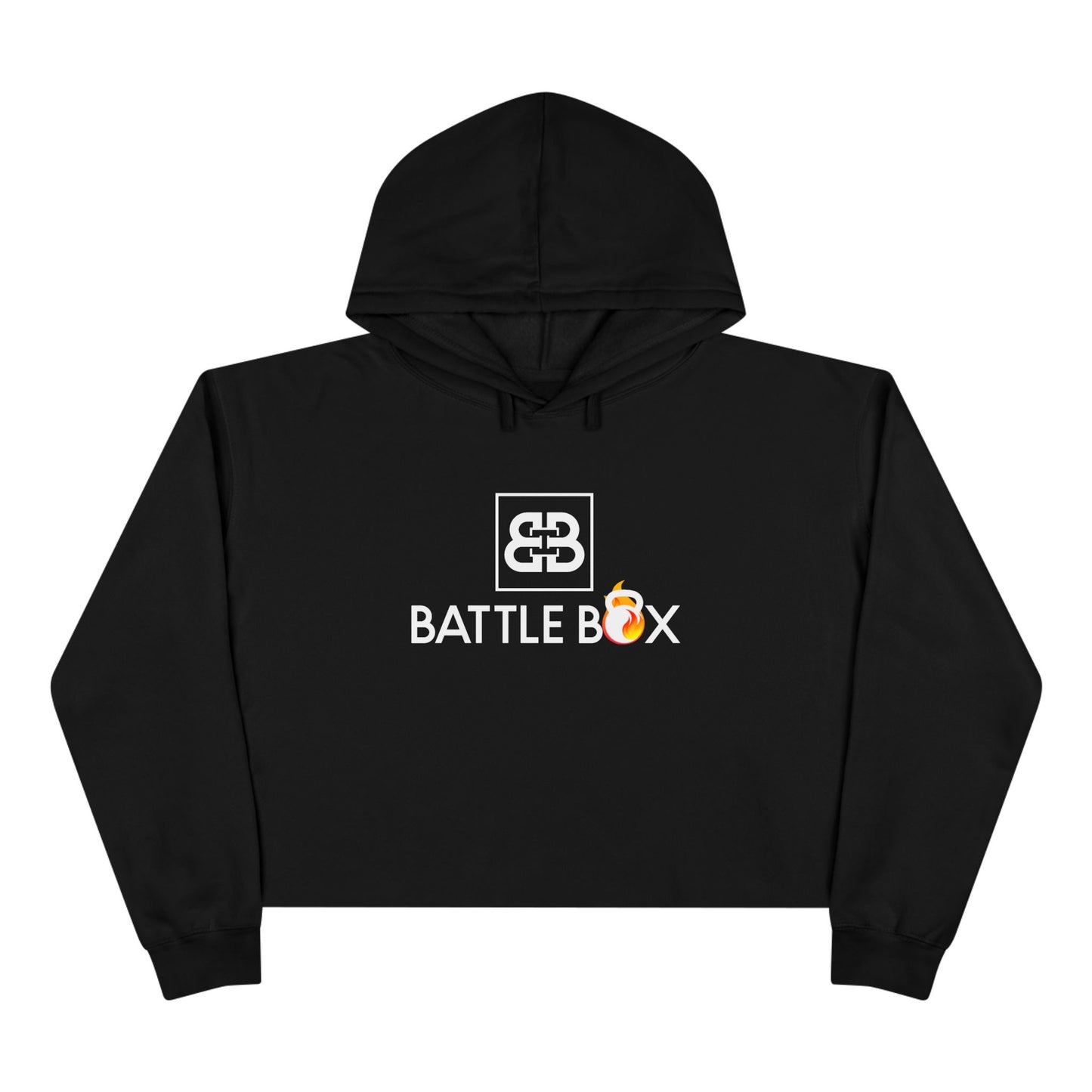 Battle Box Branded Crop Hoodie