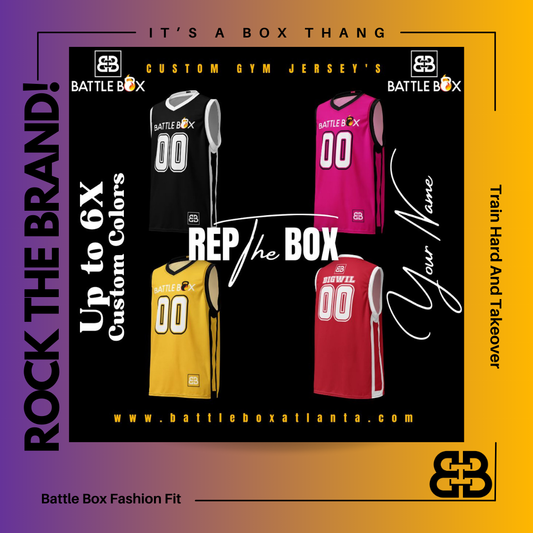 Battle Box Life Custom Unisex Gym Jersey