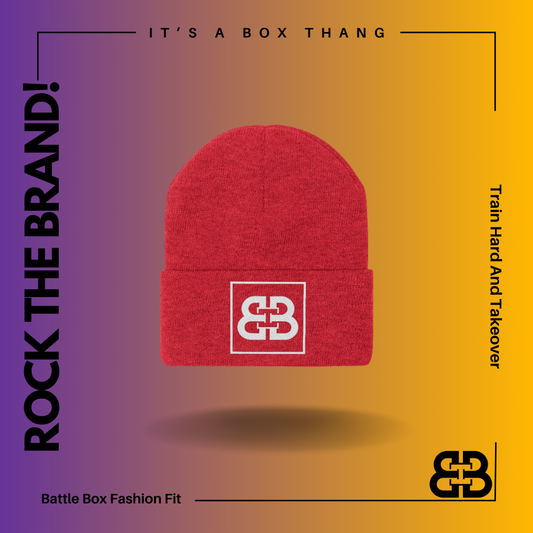 Battle Box [BB] Unisex Knit Beanie
