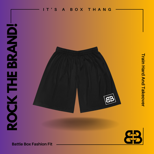 Battle Box BB Black Basketball Shorts