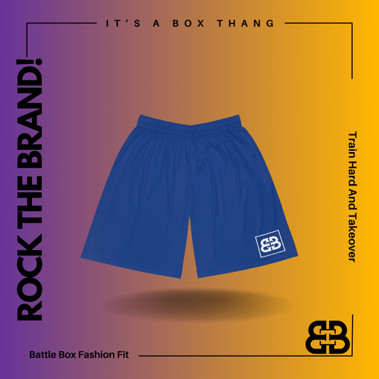 Battle Box BB Blue Basketball Shorts