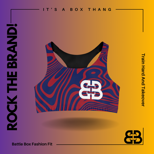 Battle Box BB Seamless Swirl Sports Bra -7A