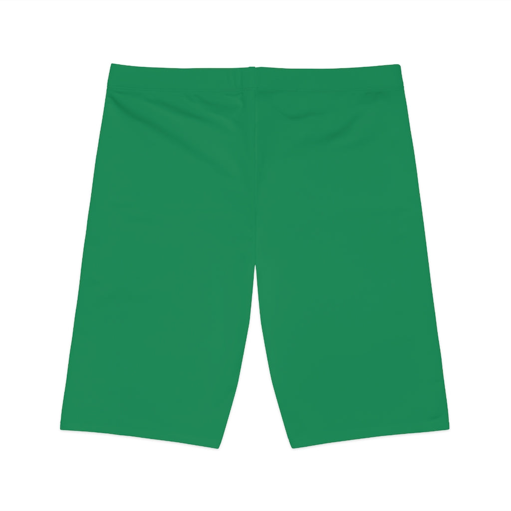 Battle Box Women's Green Bike Shorts