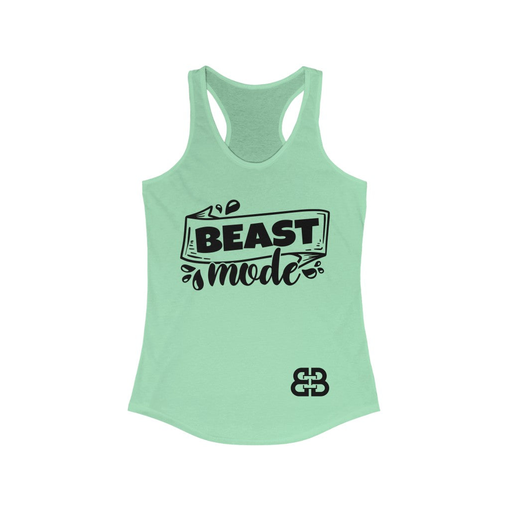 Women's Beast Mode Battle Box Racerback Tank -2A