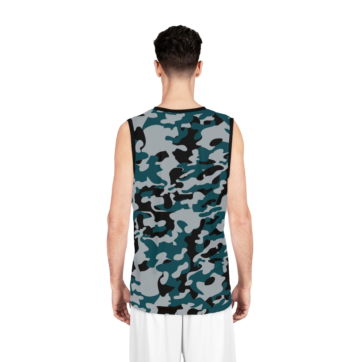 Battle Box Black Green Basketball Jersey
