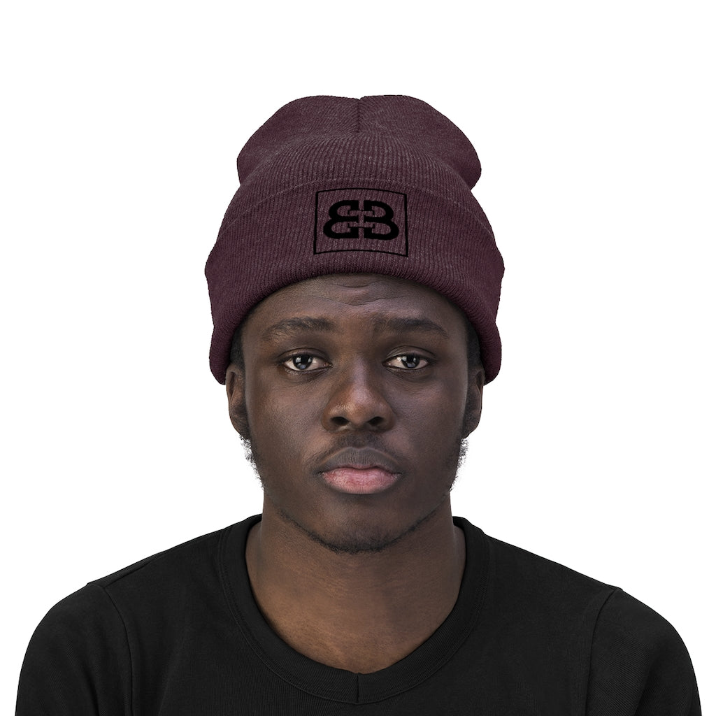 Battle Box [BB] Black Logo Unisex Knit Beanie