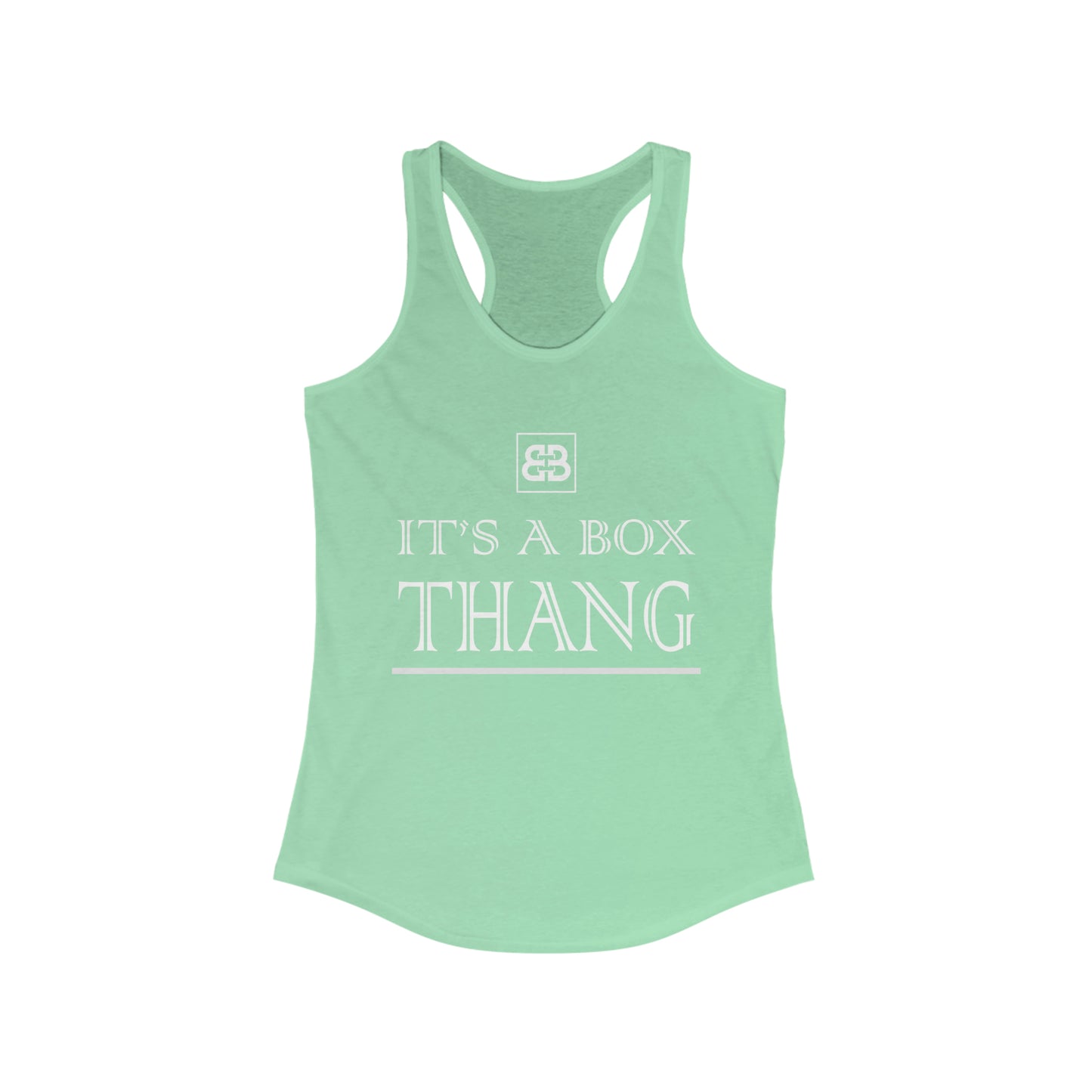 Battle Box Racerback Tank - BB Thang
