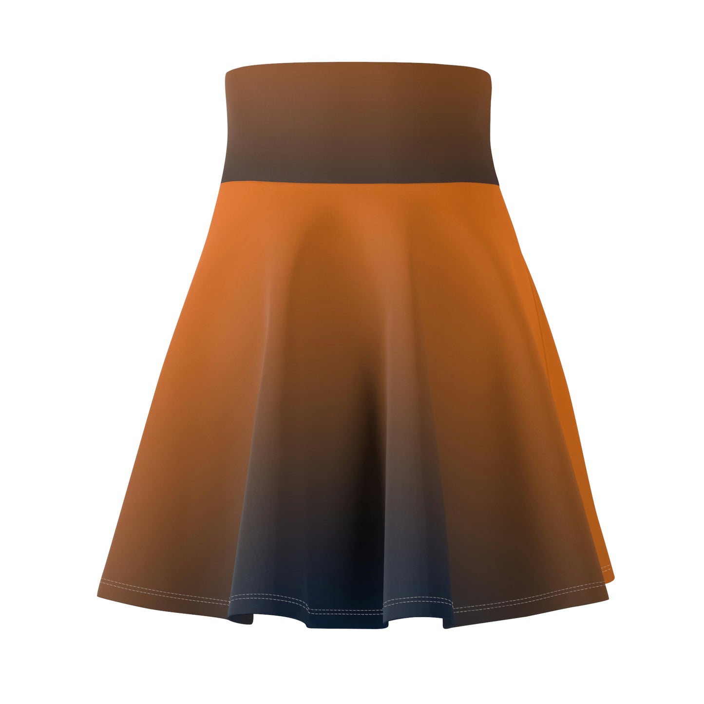 Battle Box High Waist Swirl Women's Skater Skirt-HW