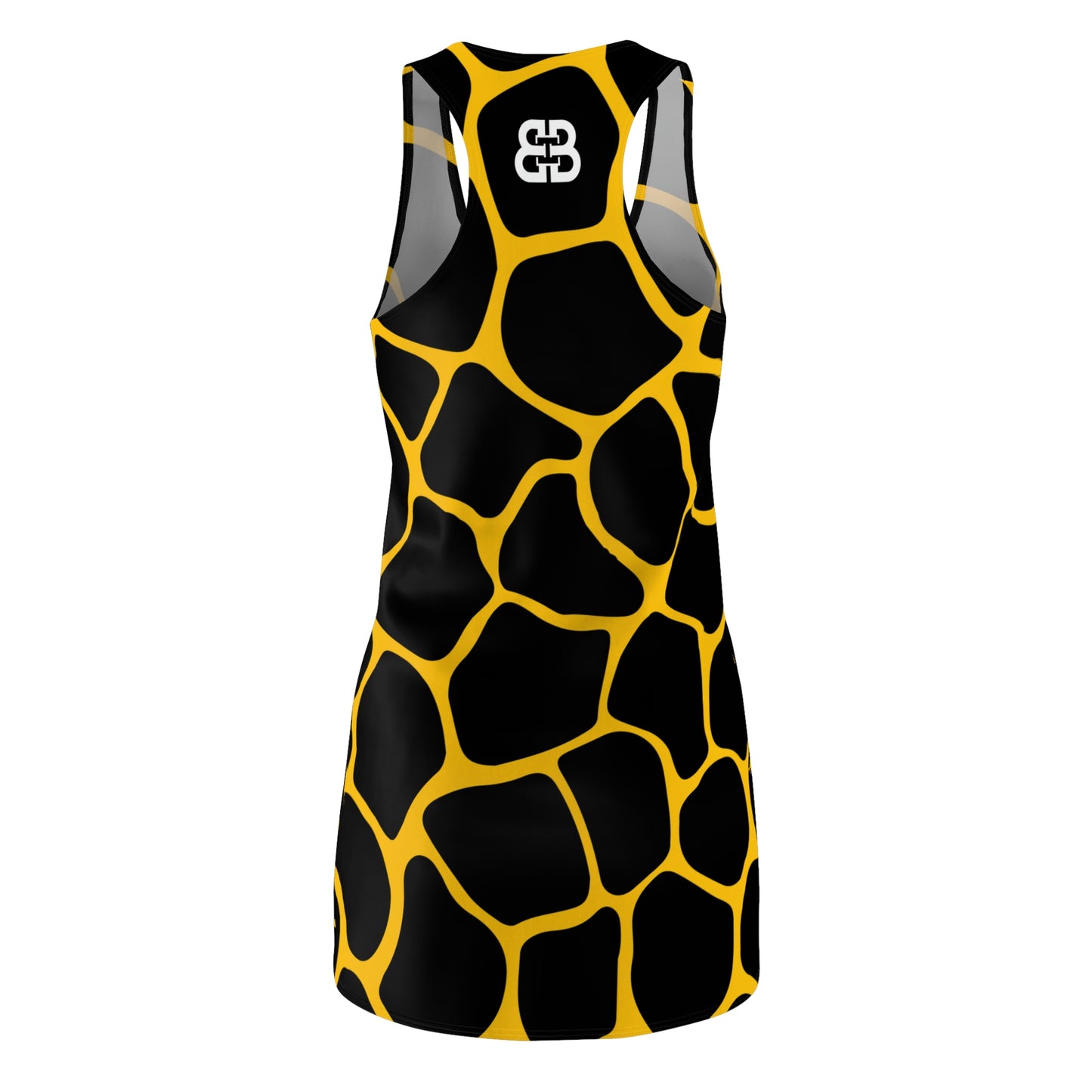 Battle Box Black Yellow Cobble Tunic Racerback Top-CB