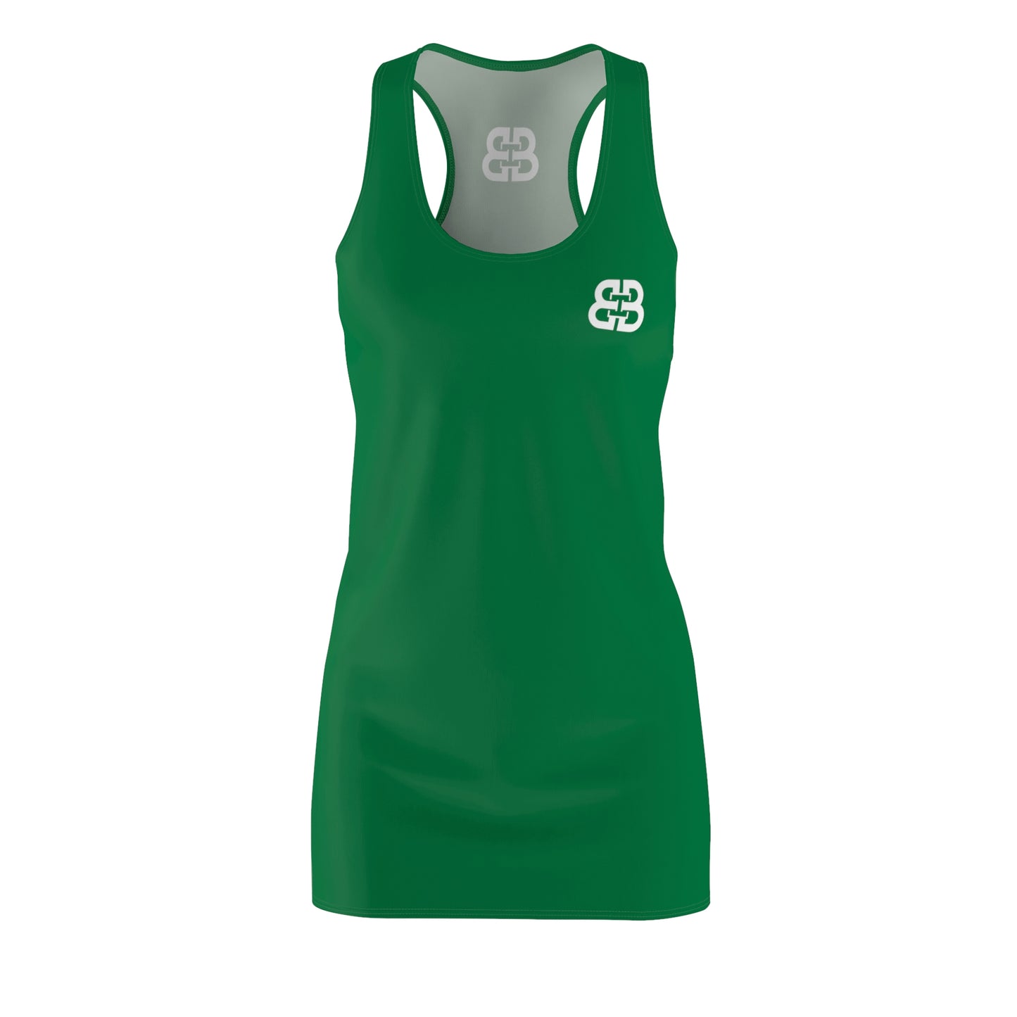 Battle Box Green Tunic Racerback Top-RT