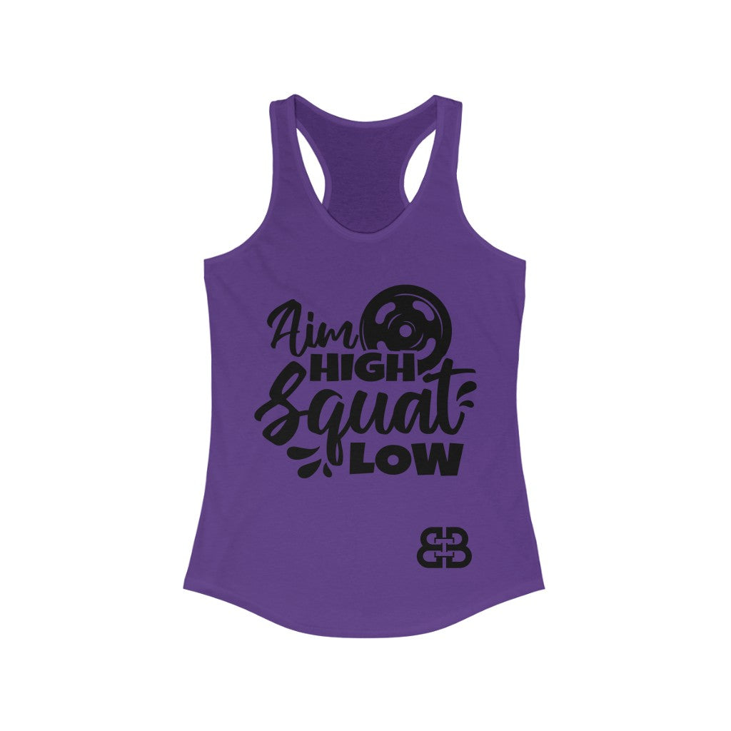 Women's Aim High Battle Box Racerback Tank -2A