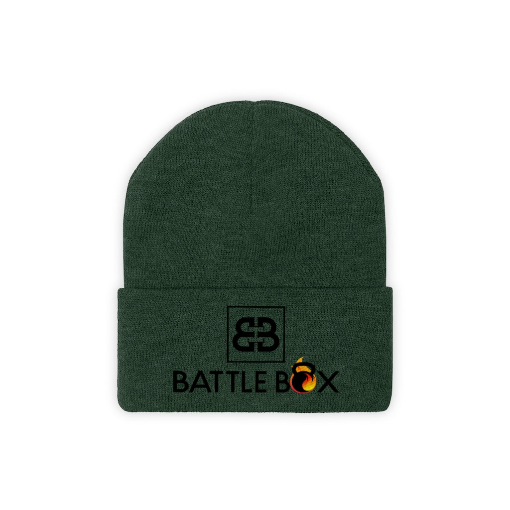 Battle Box [BB] Black Logo Unisex Knit Beanie