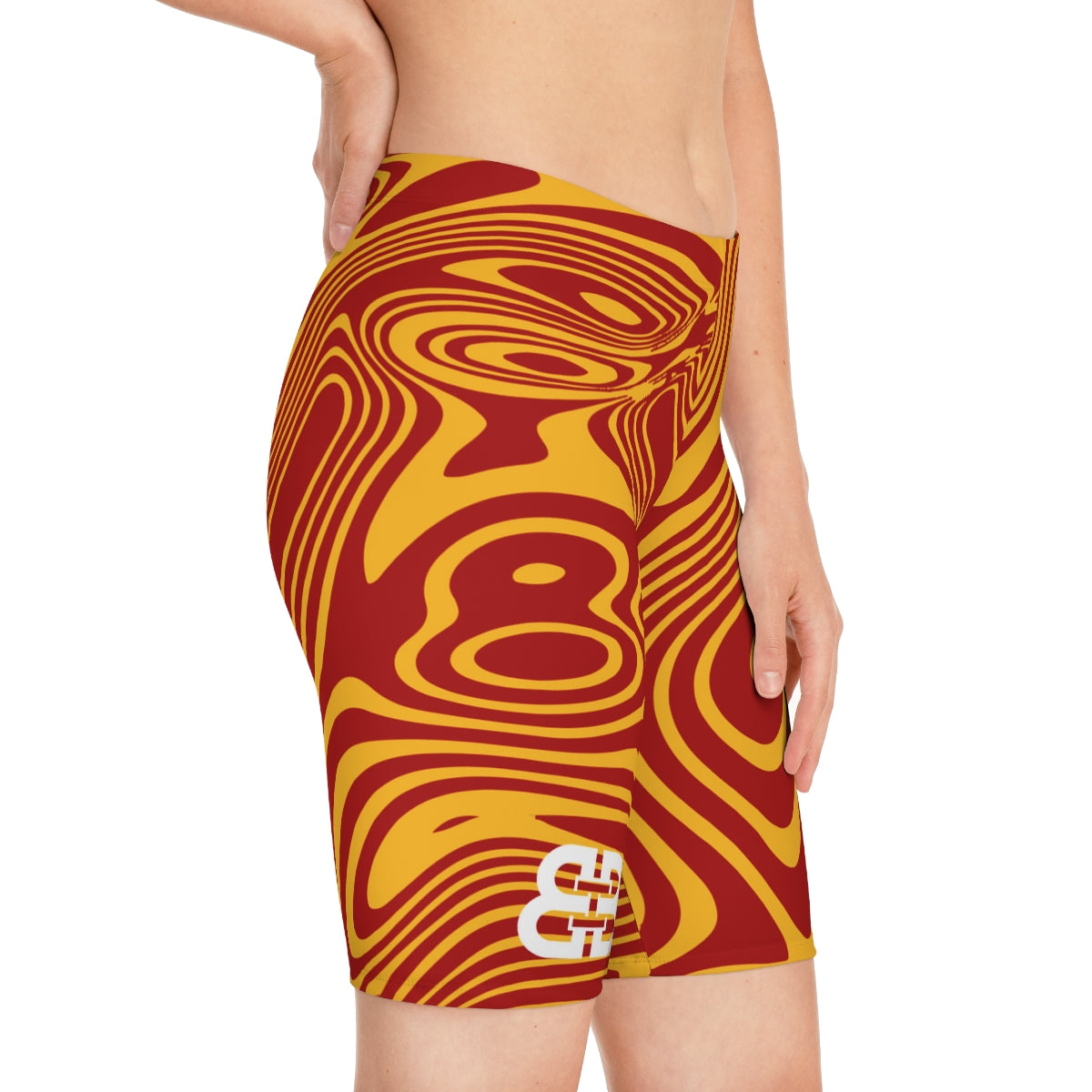 Battle Box Women's Swirl Bike Shorts