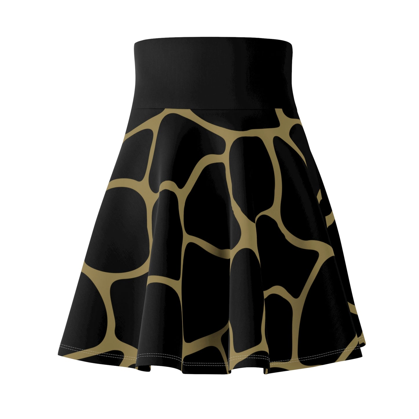 Battle Box High Waist Women's Skater Skirt-HW