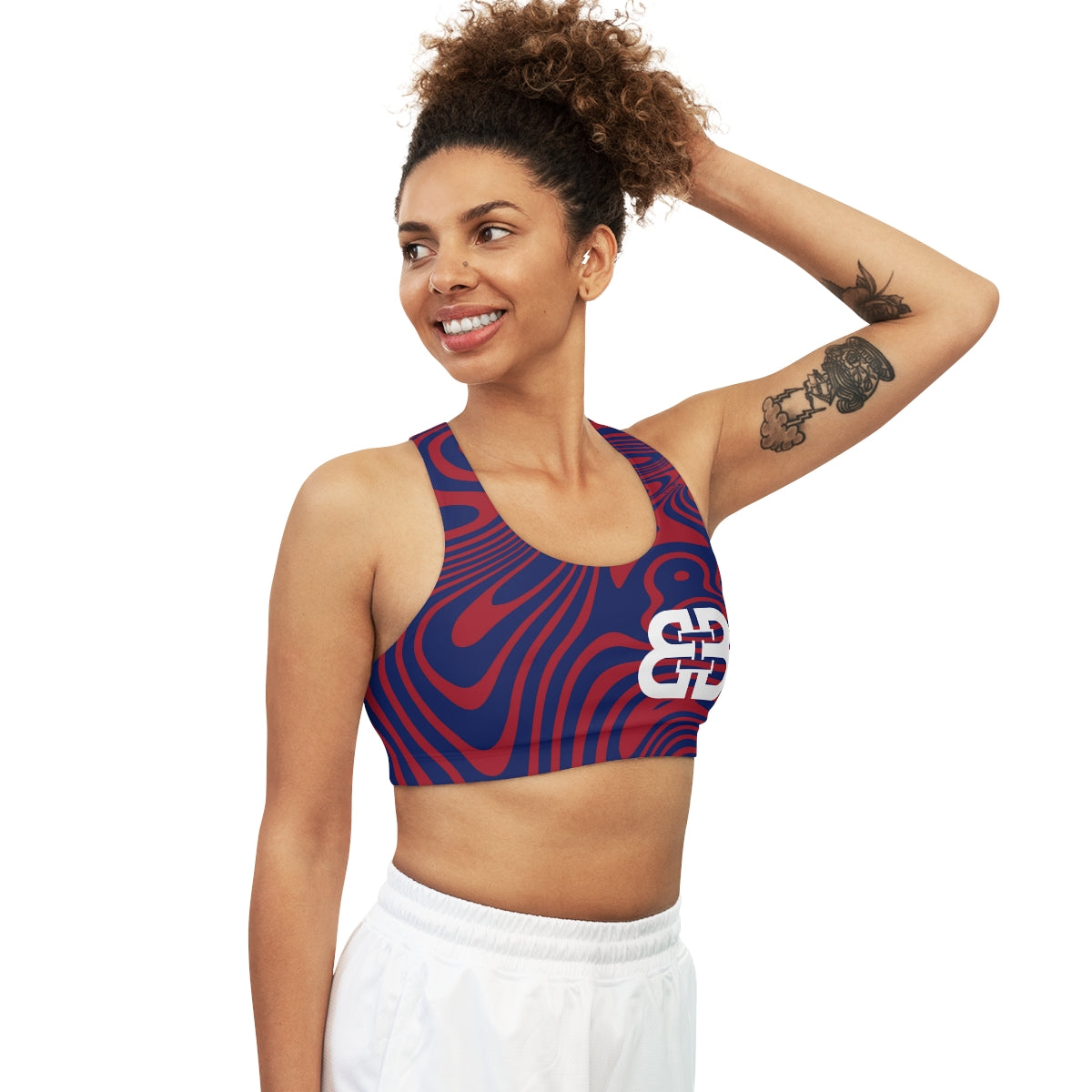 Battle Box BB Seamless Swirl Sports Bra -7A