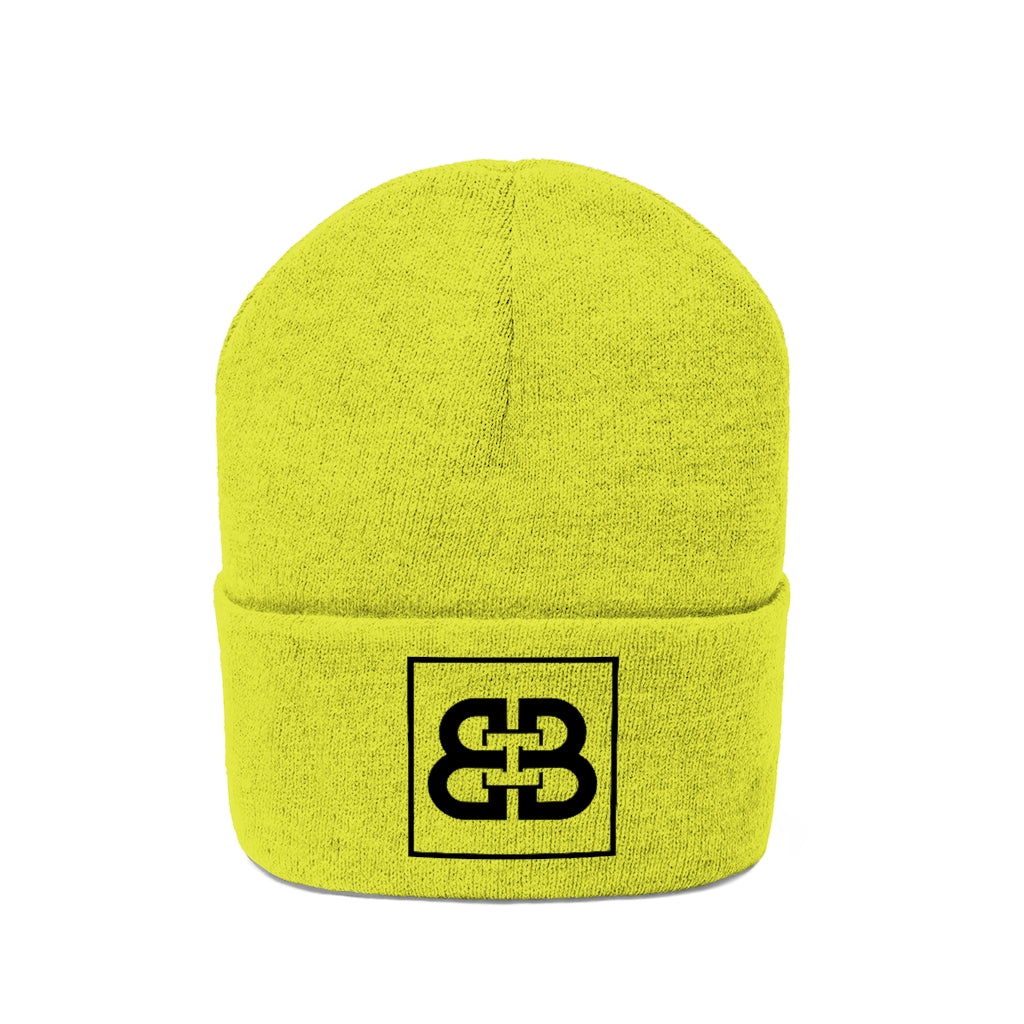 Battle Box [BB] Black Logo Unisex Knit Beanie
