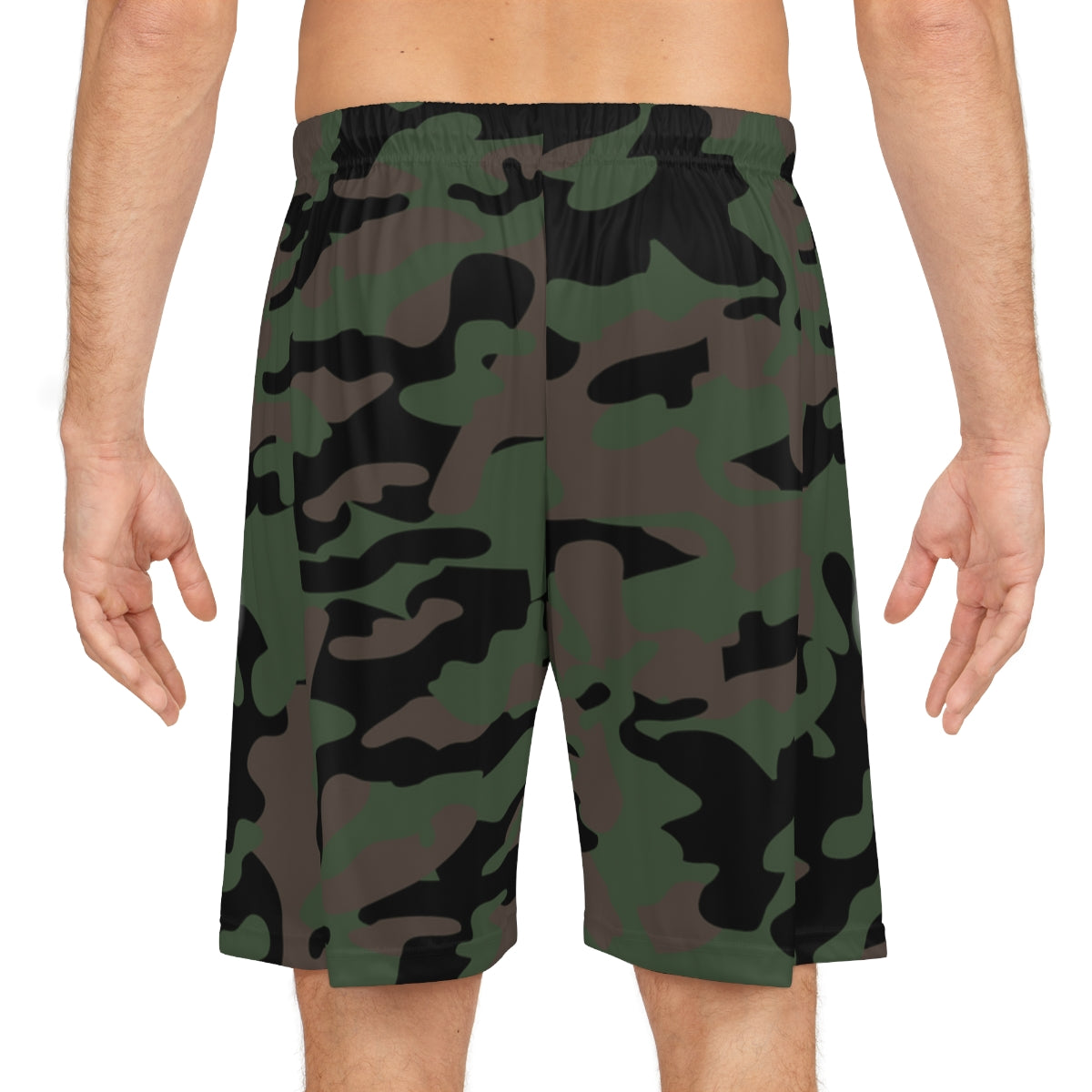 Battle Box BB Brown Camo Basketball Shorts