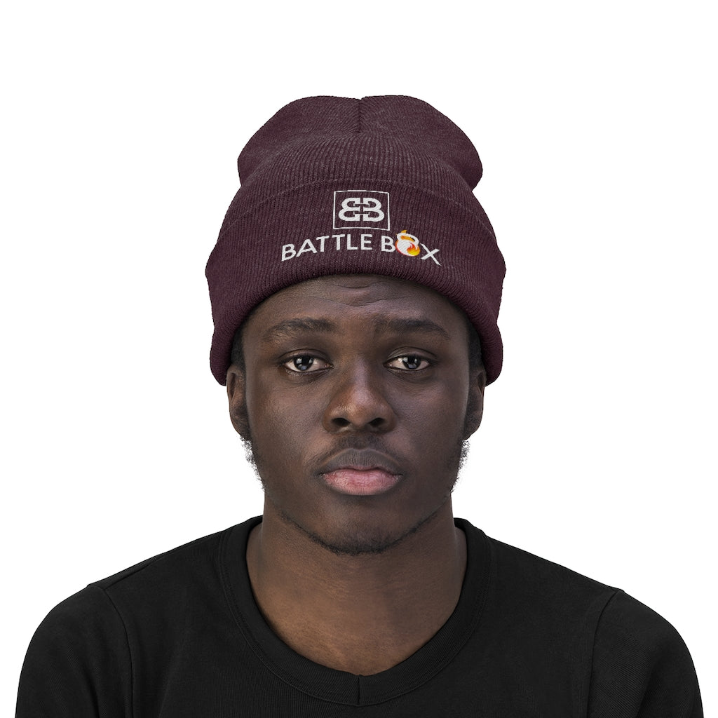 Battle Box Unisex Knit Beanie