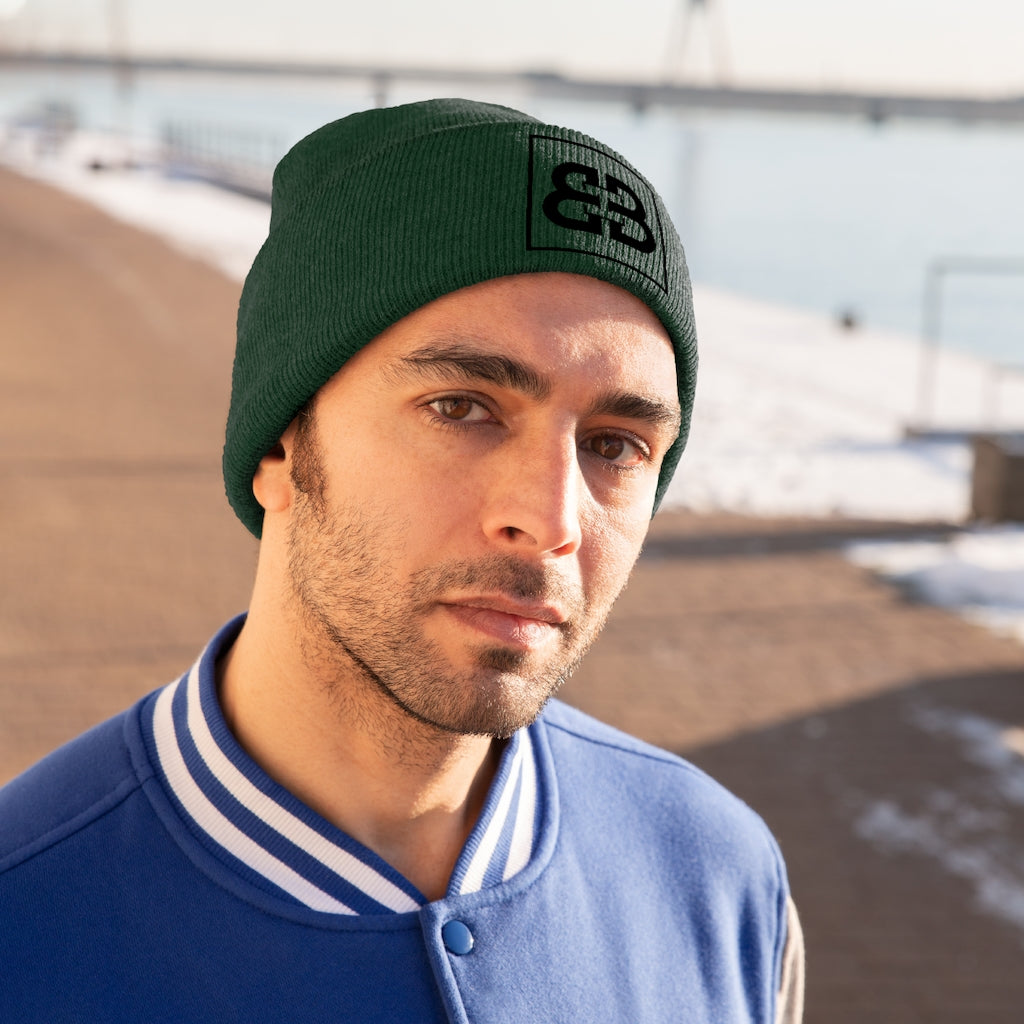 Battle Box [BB] Black Logo Unisex Knit Beanie