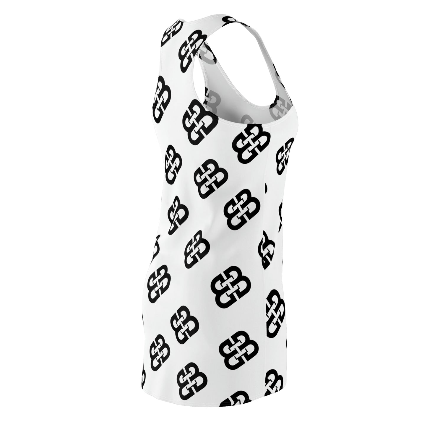 Battle Box Black White BB Tunic Racerback Top-CB
