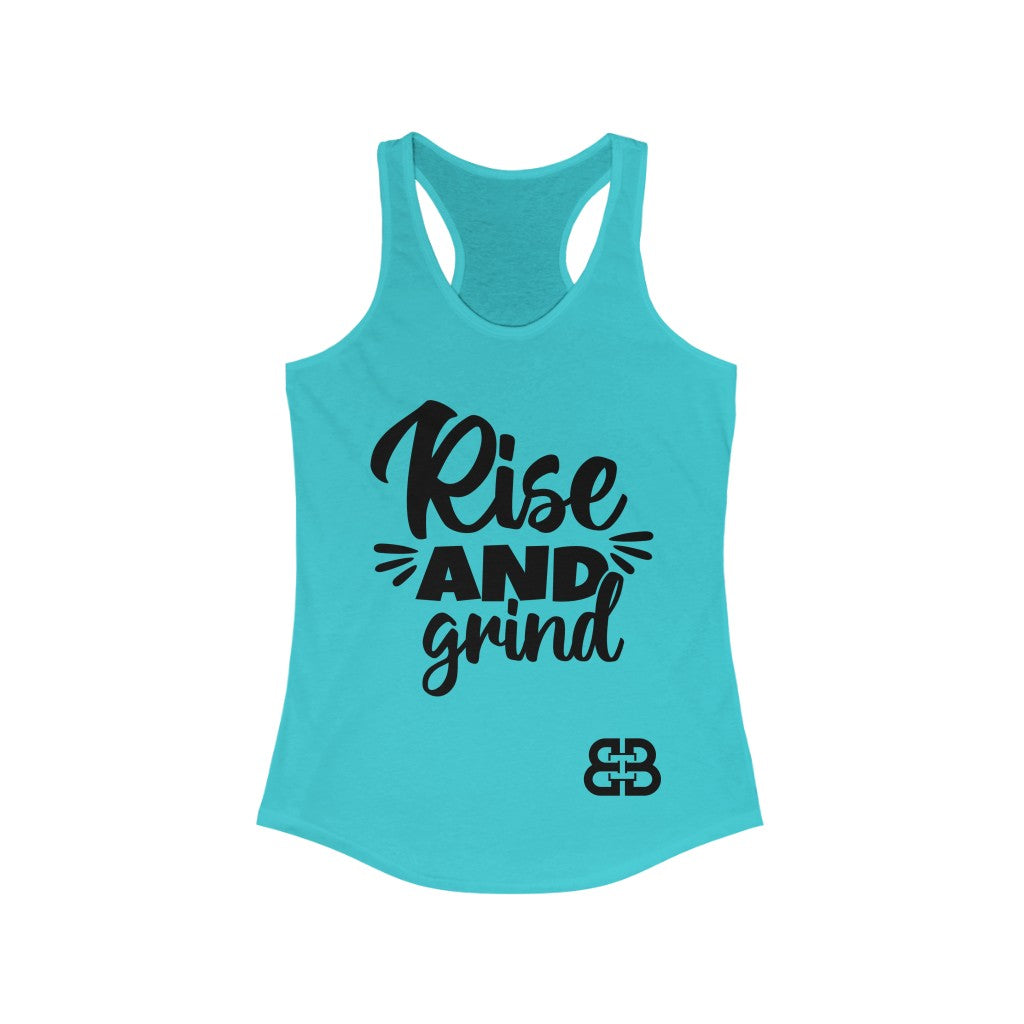 Women's Rise And Grind Body Battle Box Racerback Tank -2A